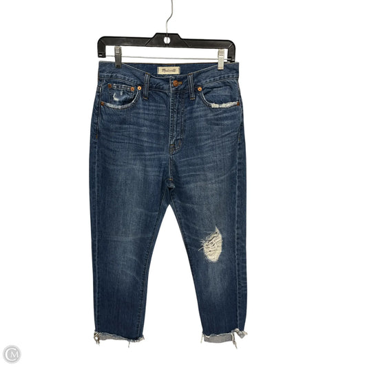 Jeans Boyfriend By Madewell In Blue Denim, Size: 4