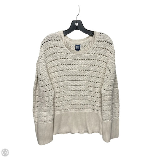 Sweater By Old Navy In Cream, Size: L