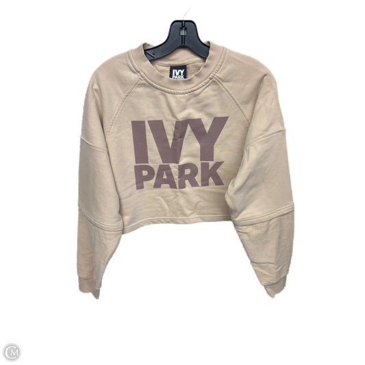 Sweater By Ivy Park In Cream, Size: S