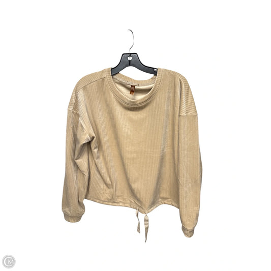 Sweater By Clothes Mentor In Cream, Size: M