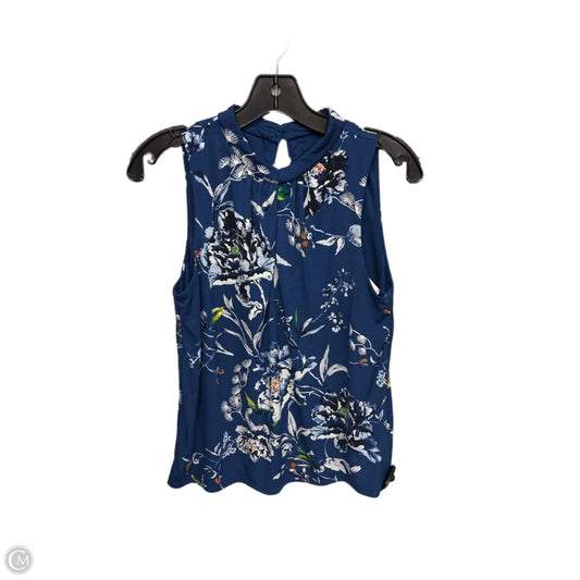 Top Sleeveless By White House Black Market In Blue, Size: S