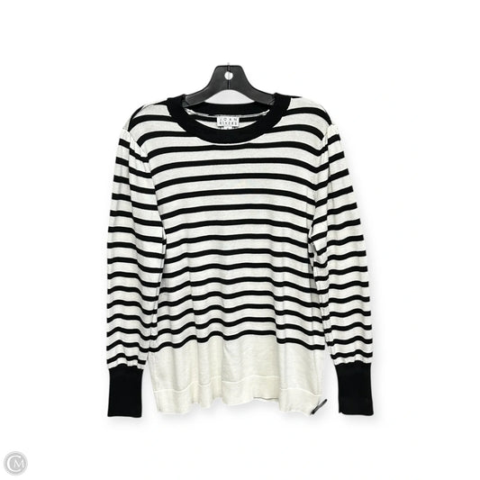 Sweater By Joan Rivers In Black & White, Size: M