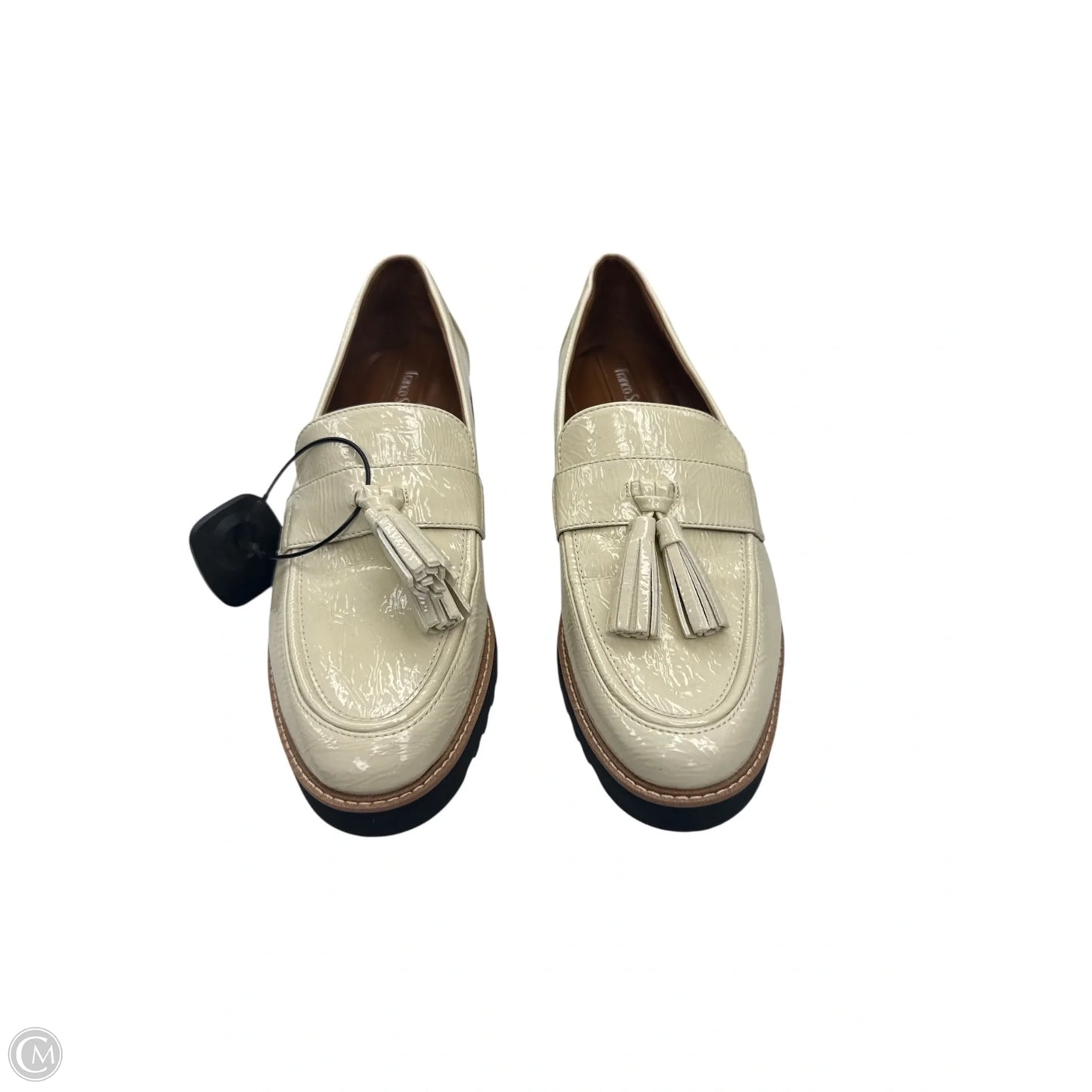 Shoes Heels Platform By Franco Sarto In White, Size: 10