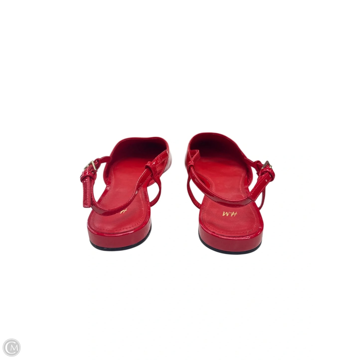 Shoes Flats By H&m In Red, Size: 9