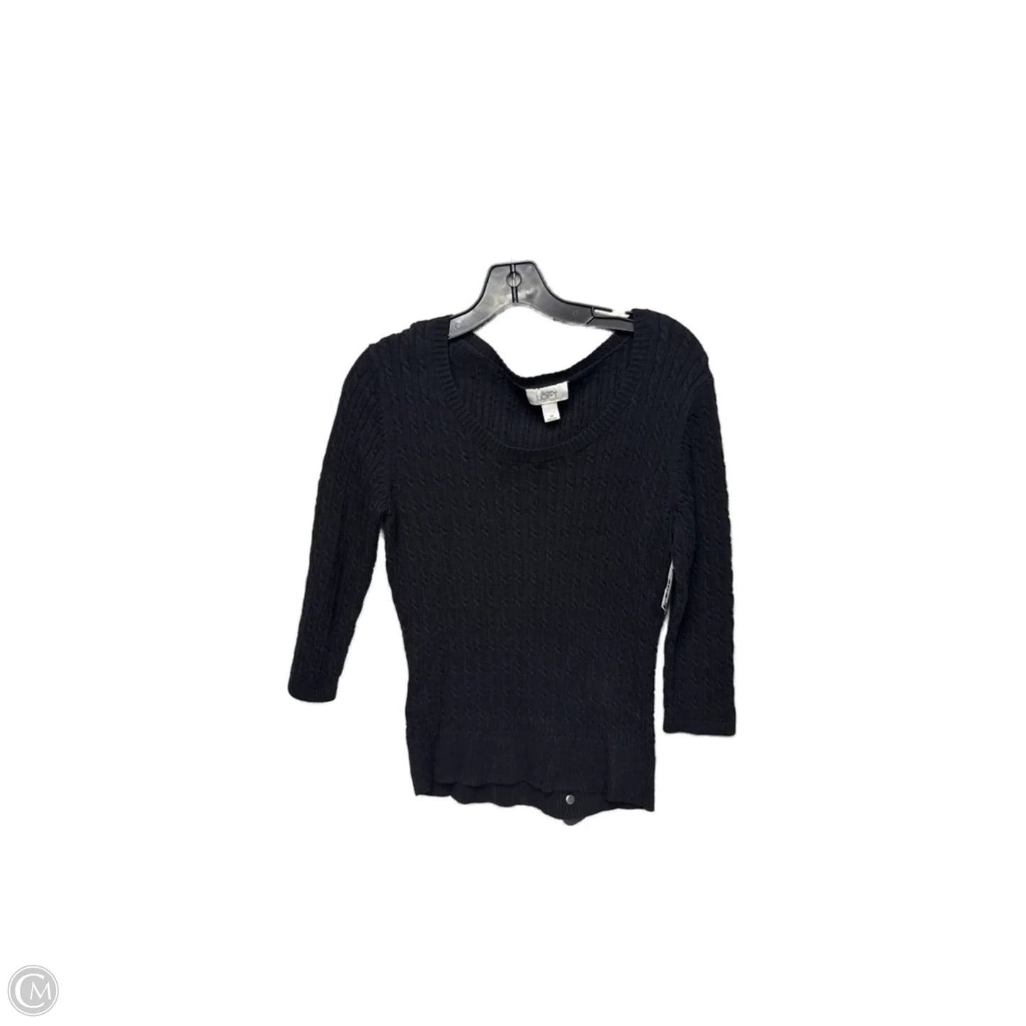 Sweater By Loft In Black, Size: M