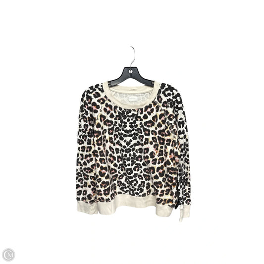 Sweater By Mother In Animal Print, Size: L