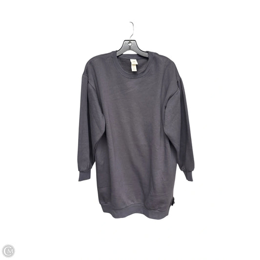 Dress Sweater By H&m In Grey, Size: S
