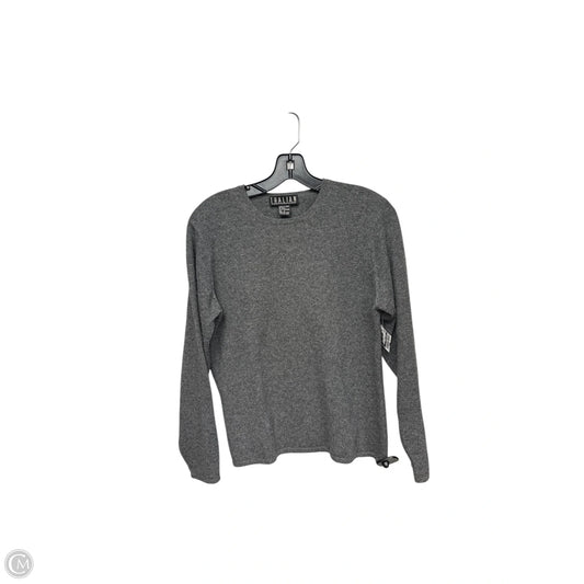 Sweater Cashmere By Clothes Mentor In Grey, Size: S