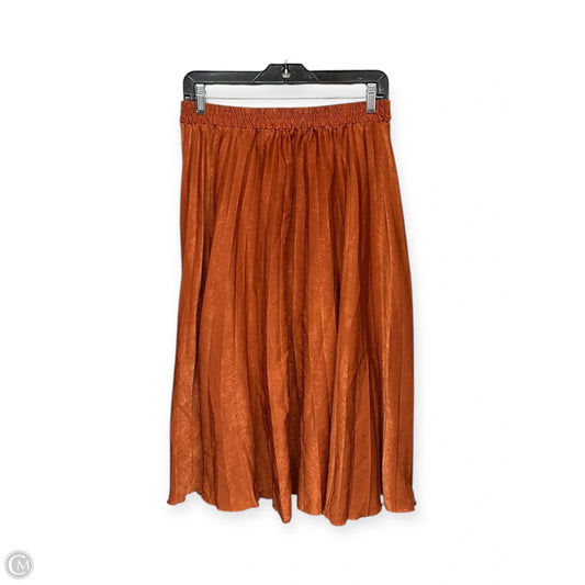 Skirt Maxi By Max Studio In Orange, Size: Xl