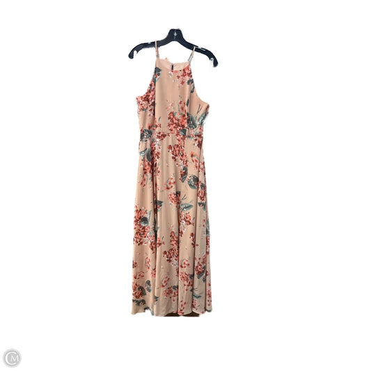 Dress Party Long By Lulus In Pink, Size: M