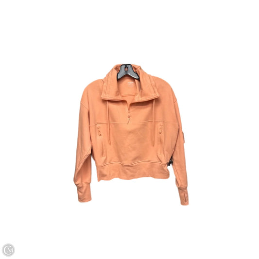 Athletic Sweatshirt Crewneck By Old Navy In Orange, Size: M