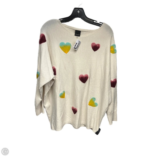 Sweater By Aaeda In Cream, Size: 1x