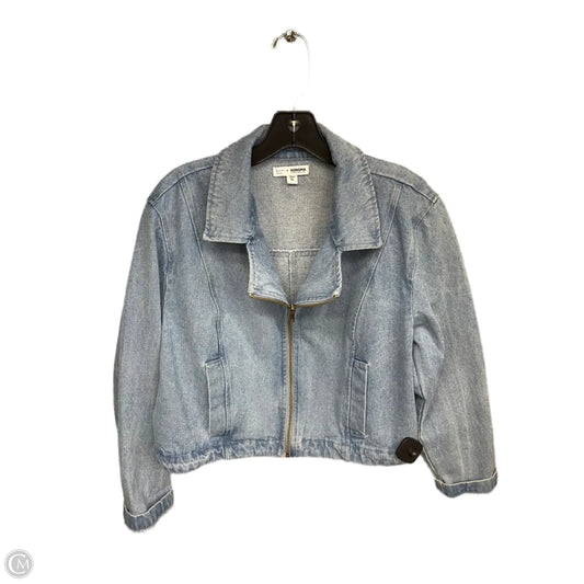 Jacket Denim By Sonoma In Blue Denim, Size: Xl