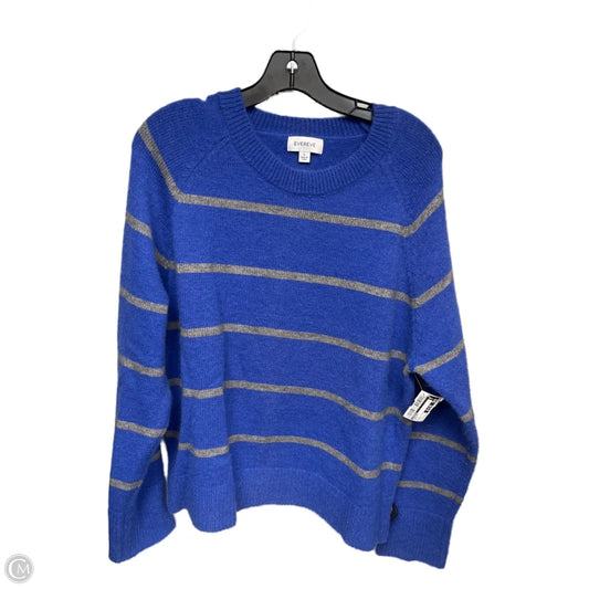 Sweater By Evereve In Blue, Size: L