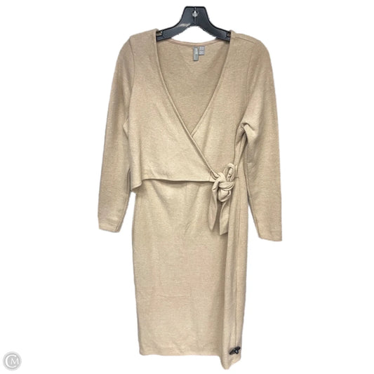 Dress Sweater By Asos In Cream, Size: M