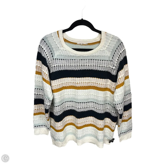 Sweater By Tularosa In Blue & Yellow, Size: M