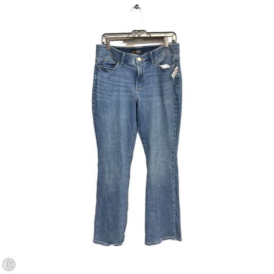Jeans Boot Cut By Lee In Blue Denim, Size: 12