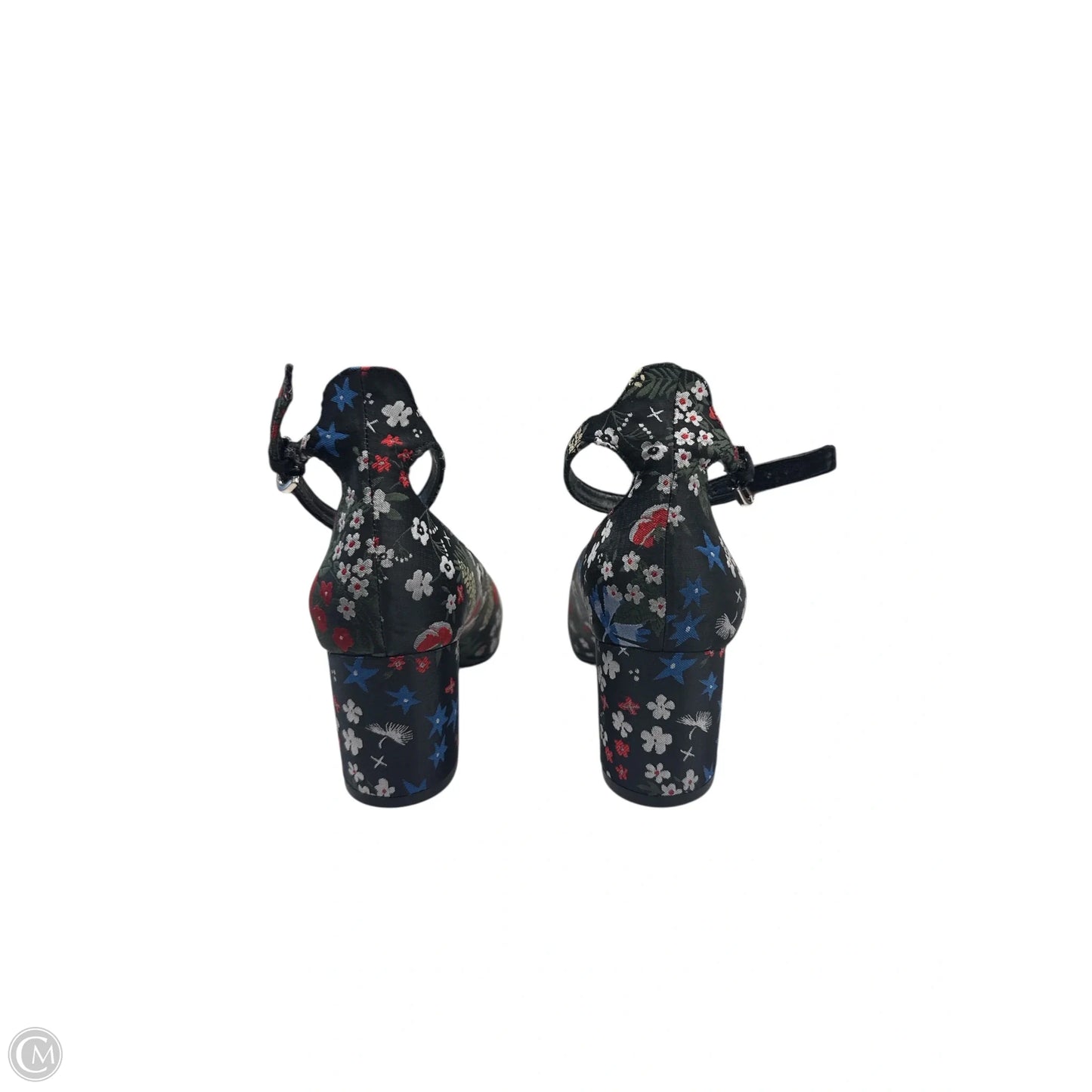 Shoes Heels Block By Bp In Black & Blue, Size: 8
