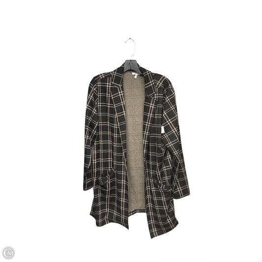 Blazer By Maurices In Black & Cream, Size: Xl