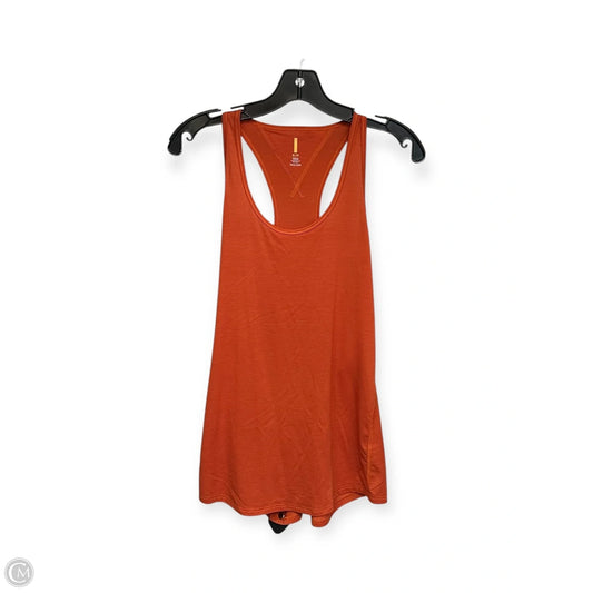 Athletic Tank Top By Lucy In Orange, Size: Sp