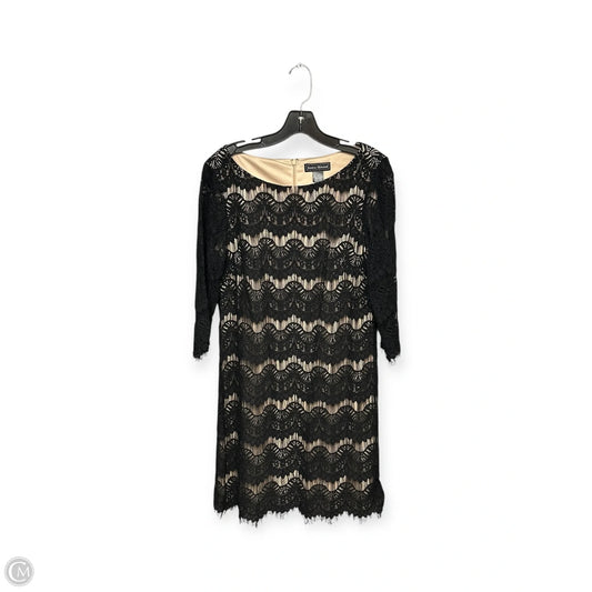 Dress Party Midi By Jessica Howard In Black & Cream, Size: 12