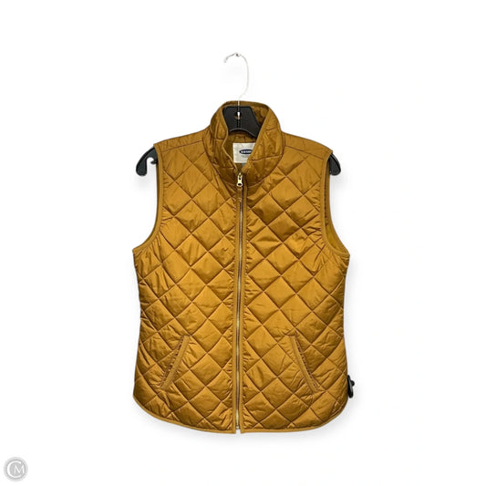 Vest Puffer & Quilted By Old Navy In Yellow, Size: M