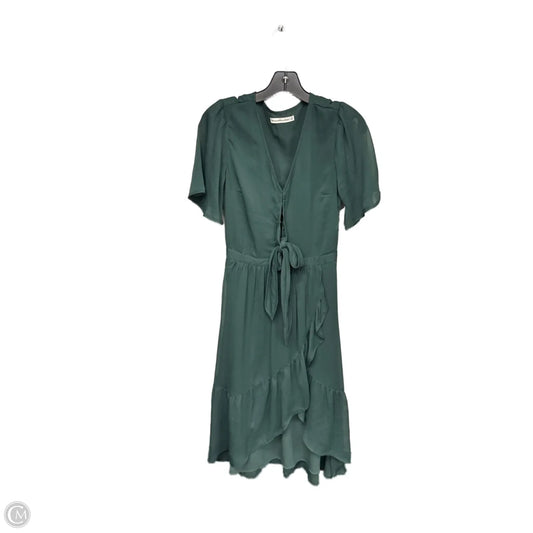 Dress Party Midi By Abercrombie And Fitch In Green, Size: S