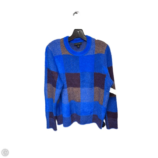 Sweater By Ann Taylor In Blue, Size: Xl