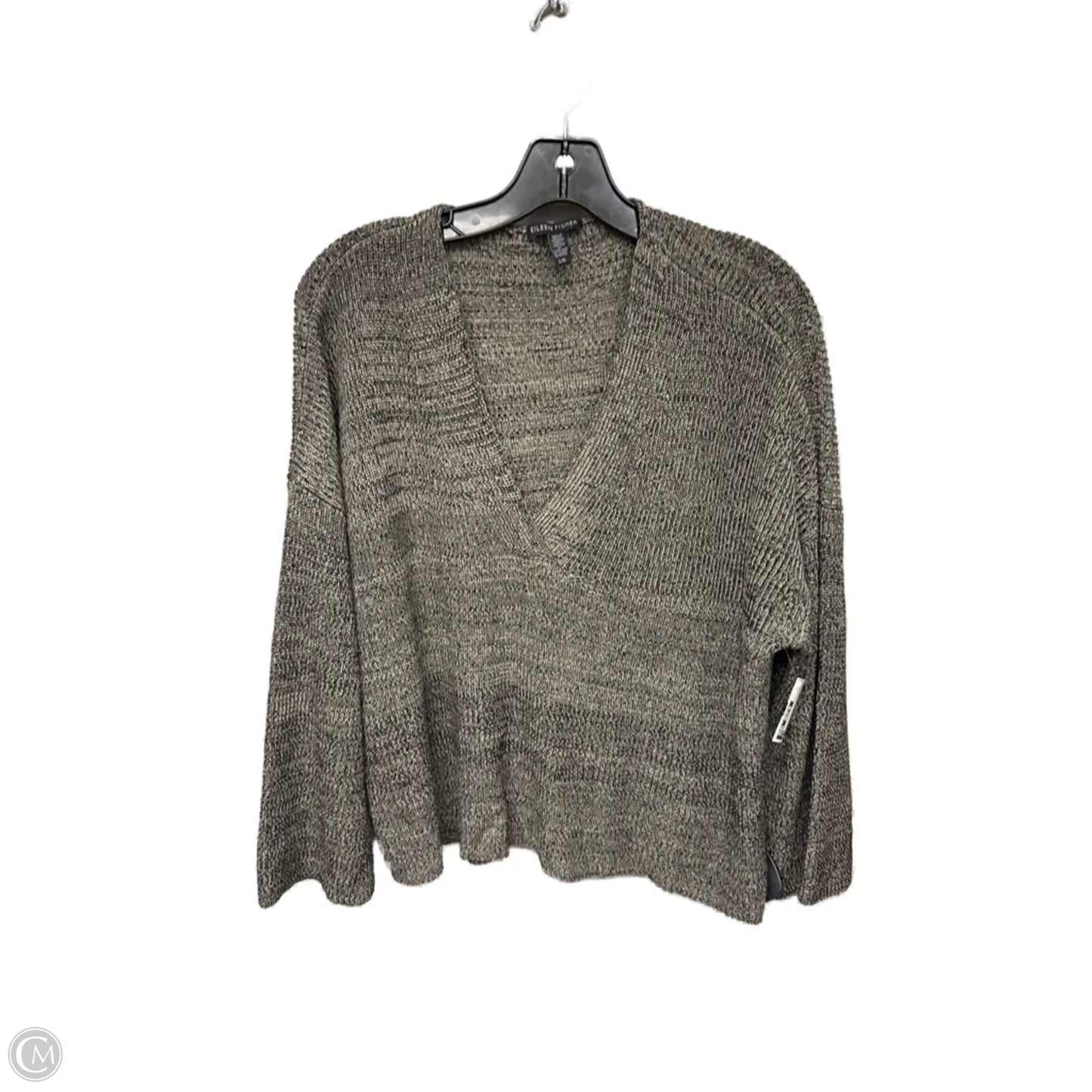 Sweater By Eileen Fisher In Brown, Size: L