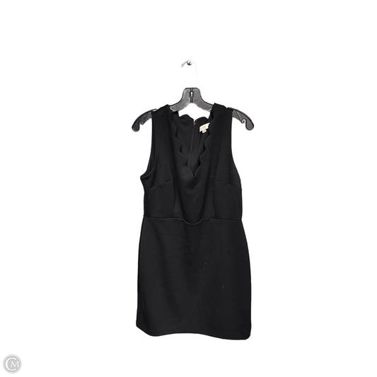 Dress Casual Midi By Loft In Black, Size: L