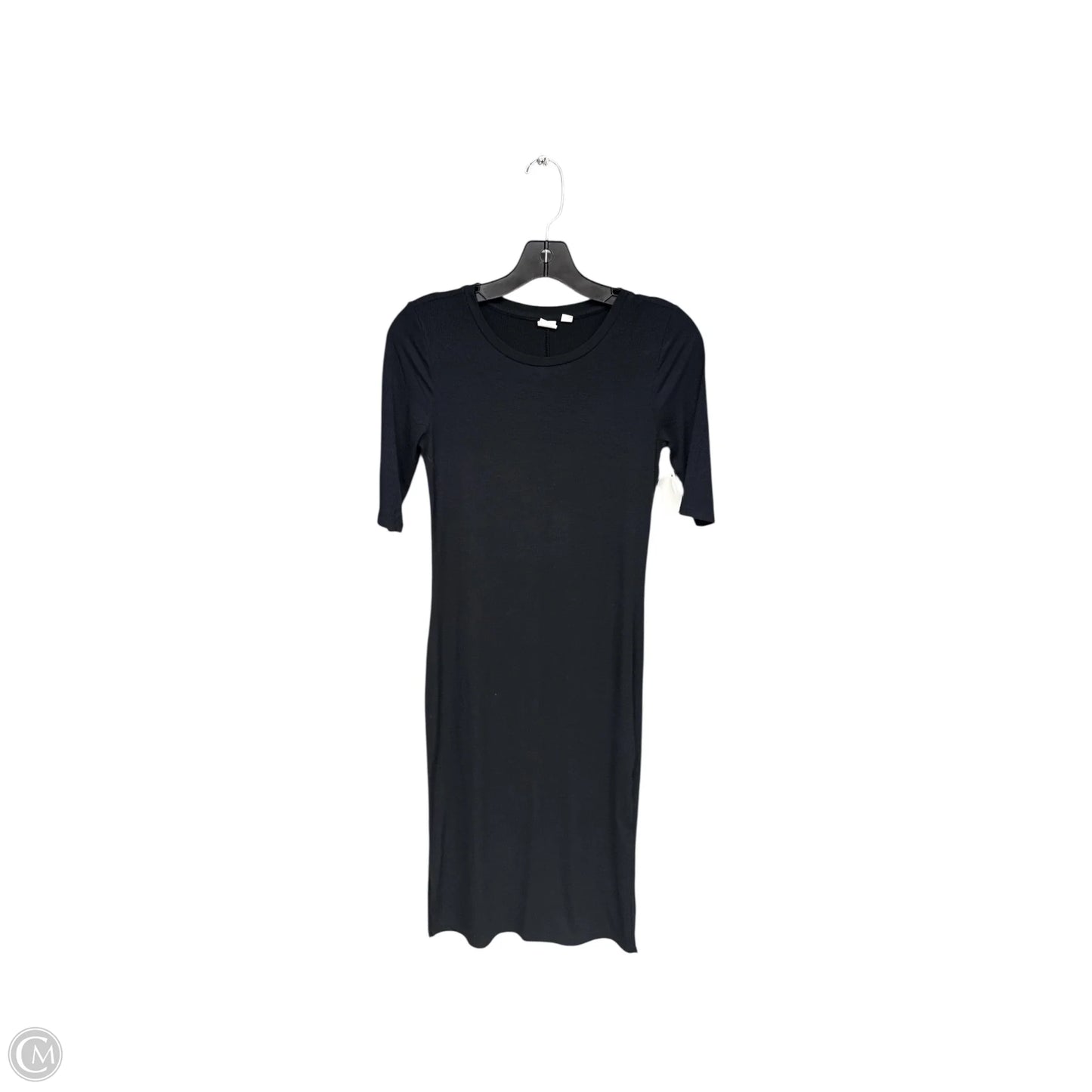 Dress Casual Midi By Gap In Black, Size: Xs