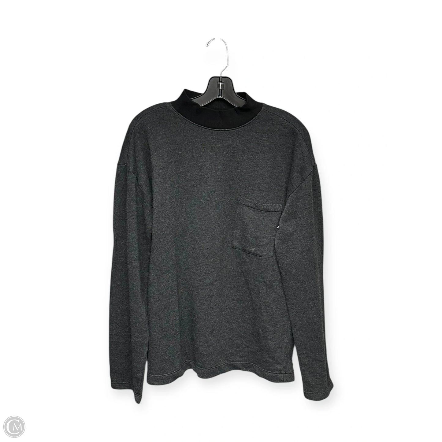 Top Long Sleeve By Treasure And Bond In Green, Size: M