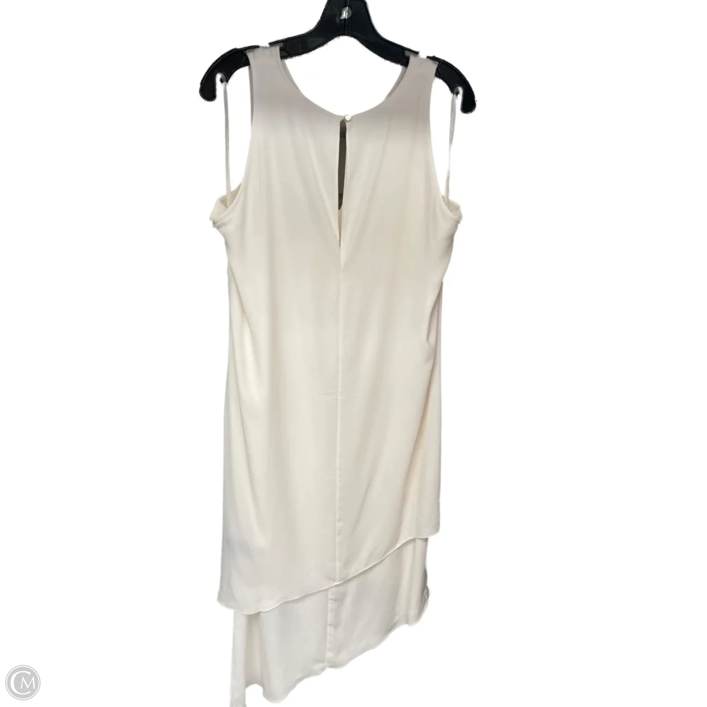 Dress Party Long By White House Black Market In Cream, Size: L
