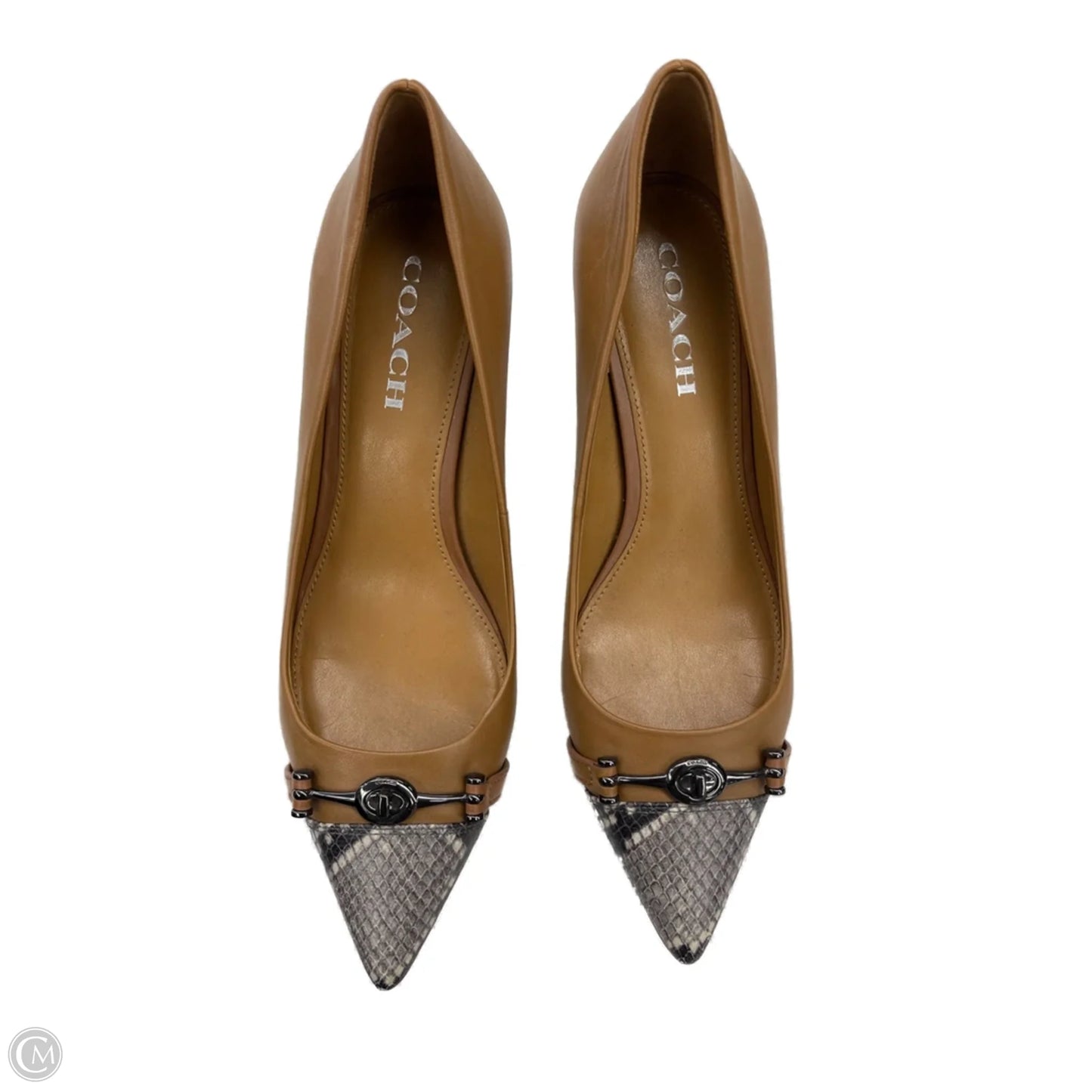Shoes Designer By Coach In Brown, Size: 10