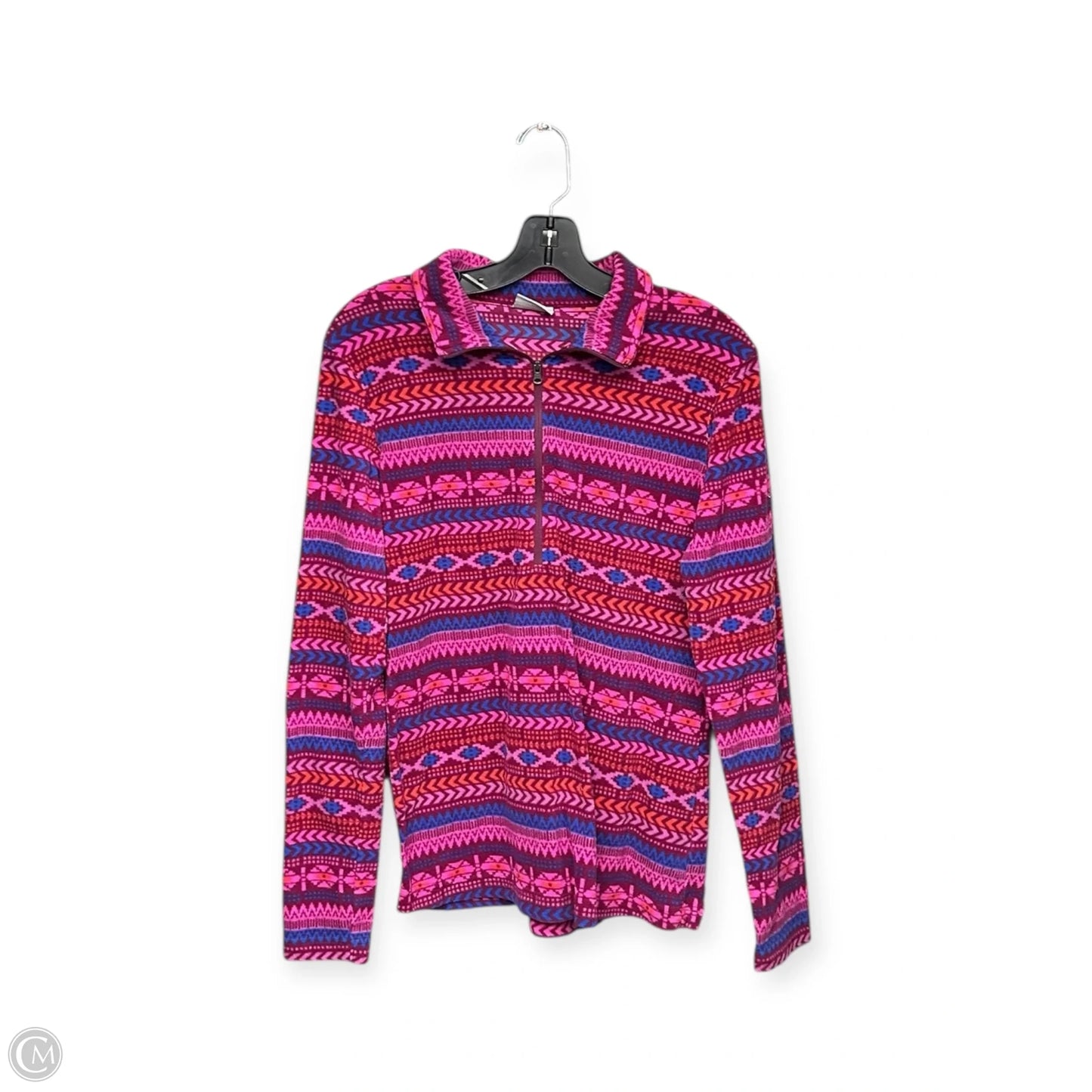 Athletic Fleece By Columbia In Pink & Red, Size: M