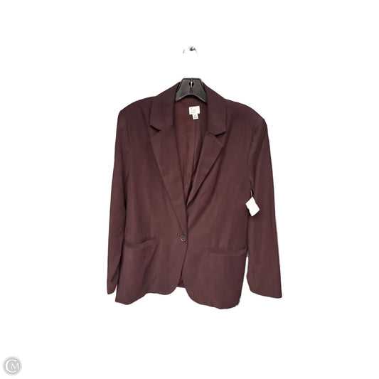 Blazer By A New Day In Brown, Size: M