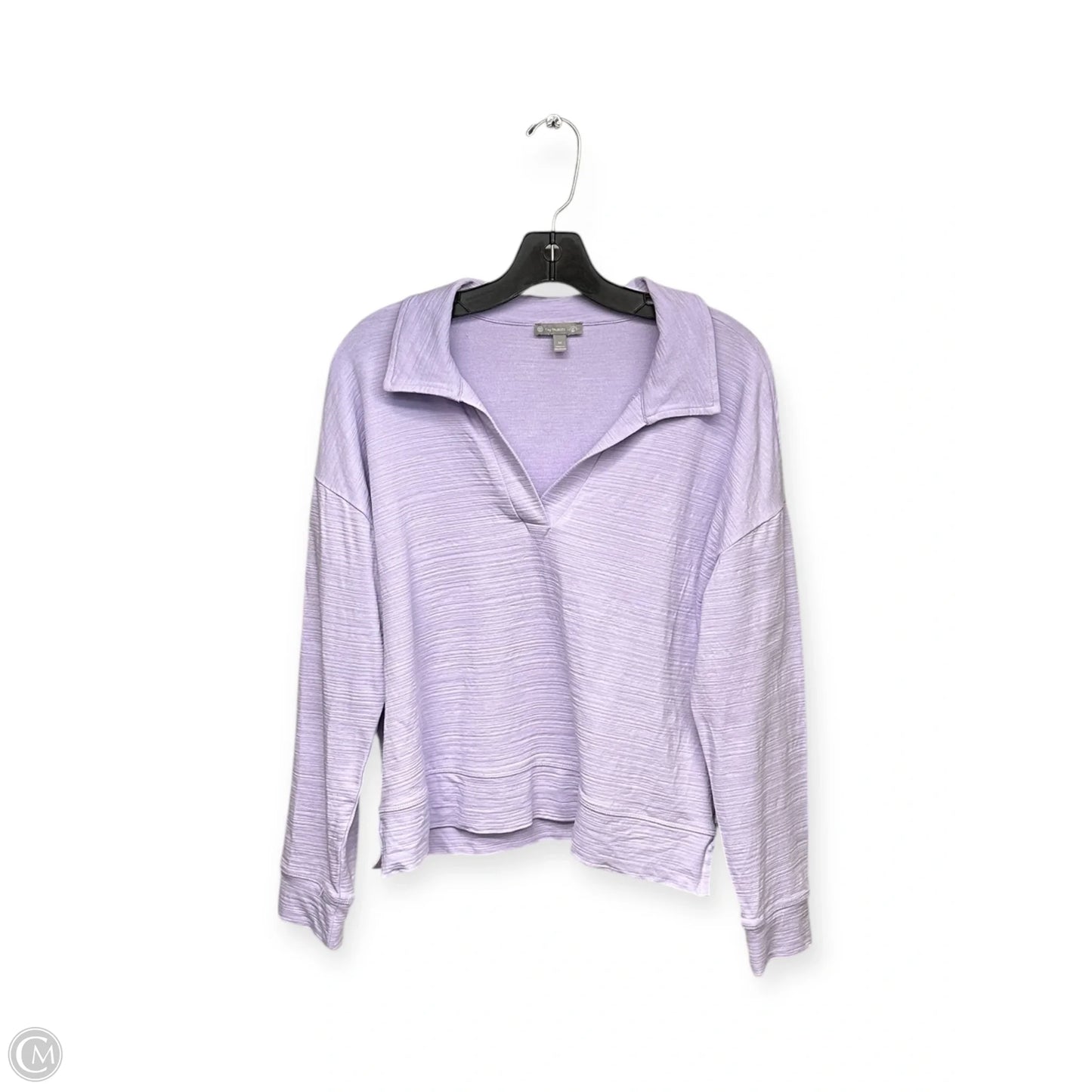 Top Long Sleeve By Talbots In Purple, Size: M