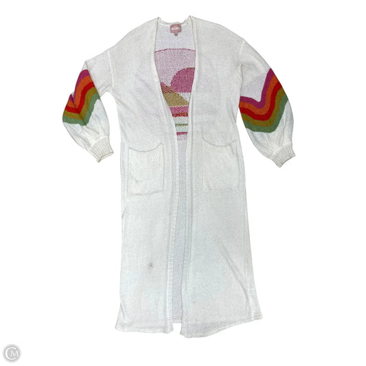 Cardigan By Show Me Your Mumu In Cream & Pink, Size: S