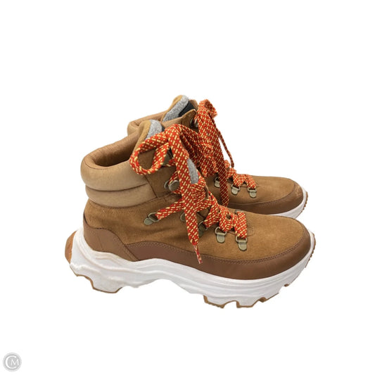 Boots Snow By Sorel In Brown & Cream, Size: 9