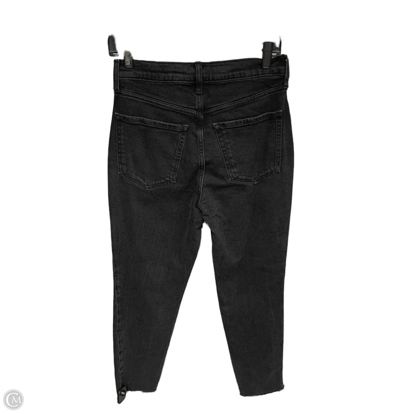 Jeans Straight By Old Navy In Black Denim, Size: 4