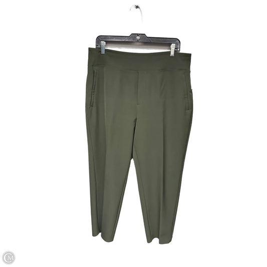Athletic Pants By Athleta In Green, Size: 14