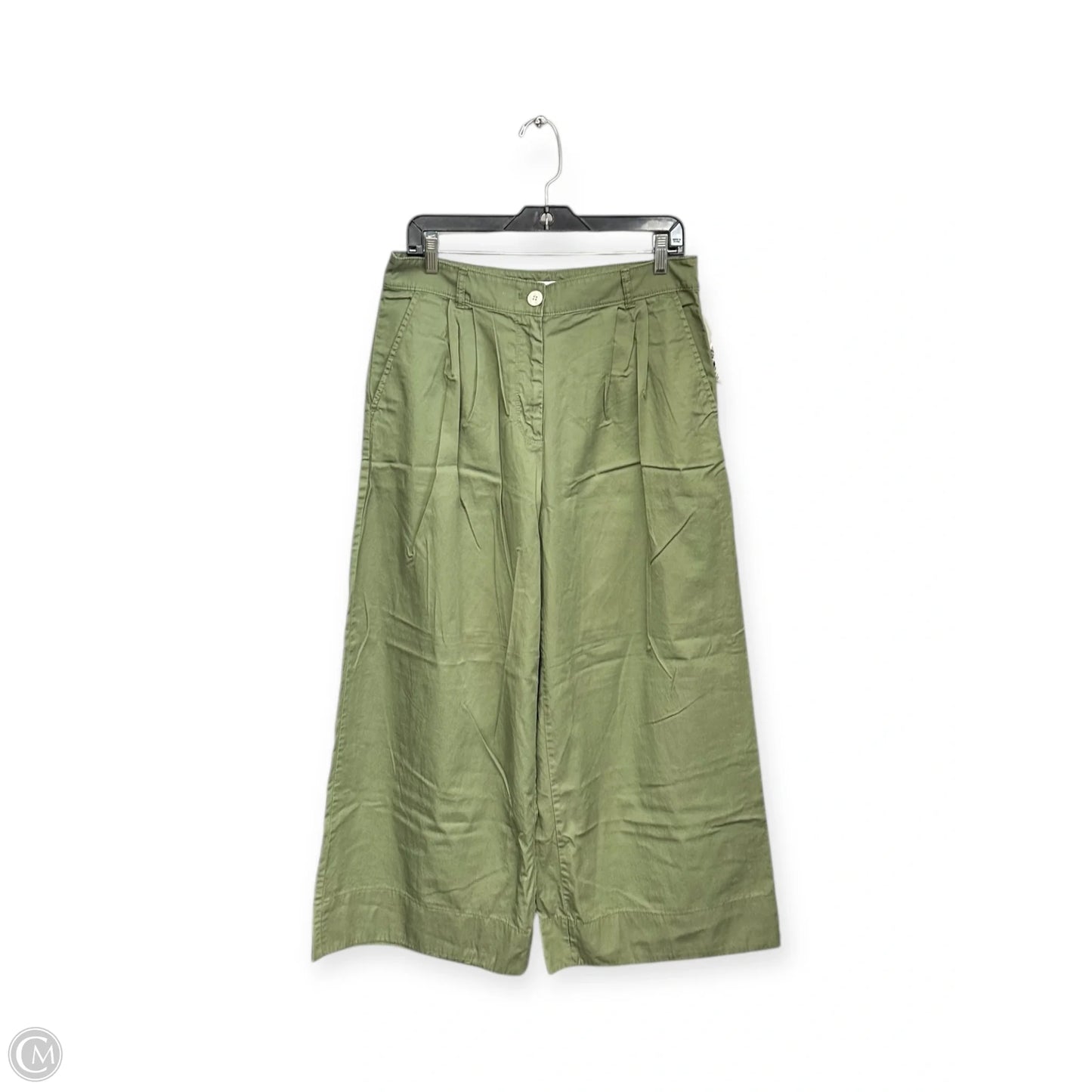 Pants Wide Leg By Loft In Green, Size: 8