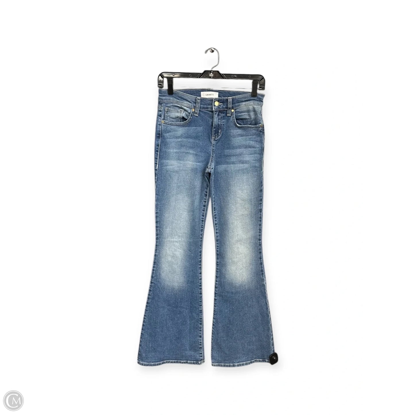 Jeans Flared By Level 99 In Black, Size: 26