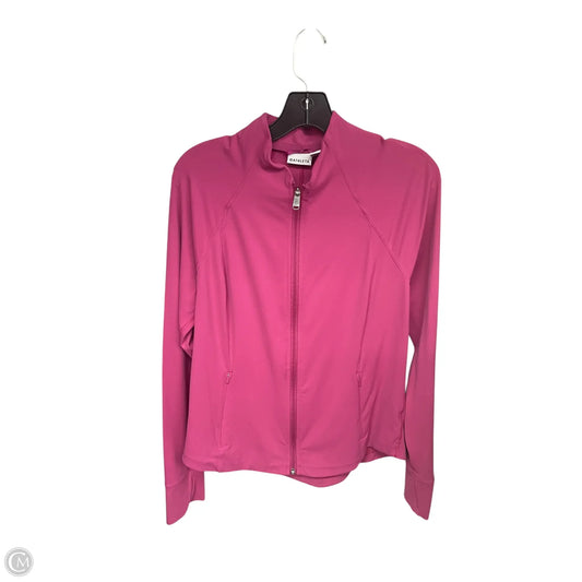 Athletic Jacket By Athleta In Pink, Size: L