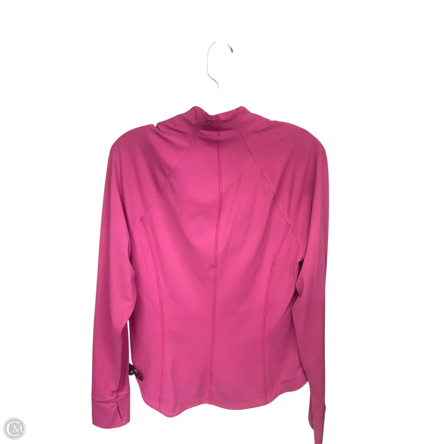 Athletic Jacket By Athleta In Pink, Size: L