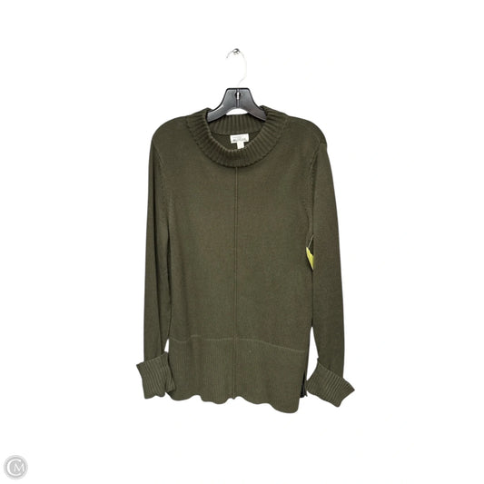 Sweater By Market & Spruce In Green, Size: L