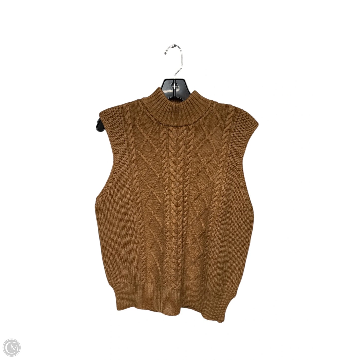 Vest Sweater By Varley In Brown, Size: S