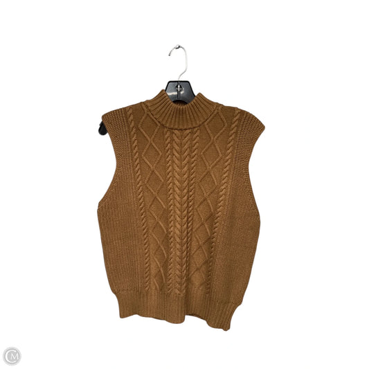 Vest Sweater By Varley In Brown, Size: S
