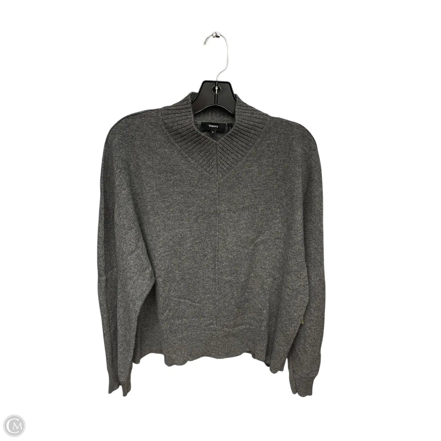 Sweater Cashmere By Theory In Grey, Size: M