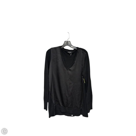 Sweater By Dkny In Black, Size: M